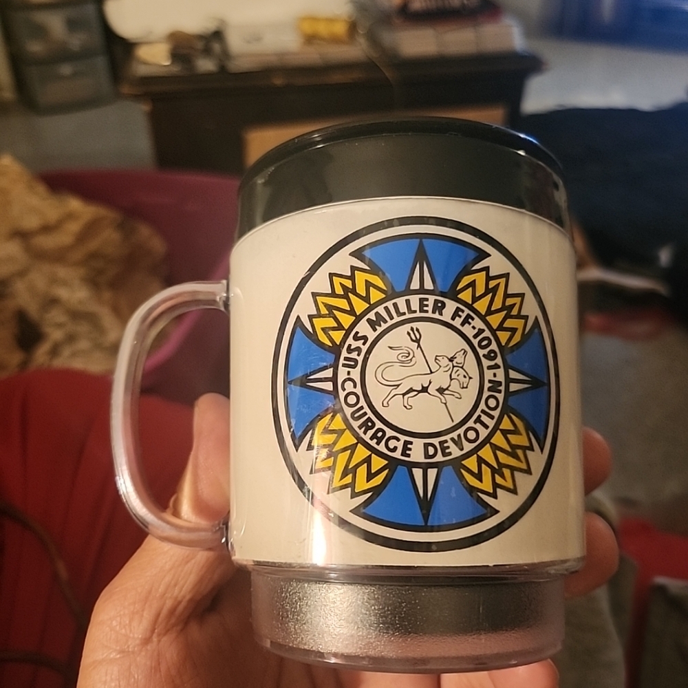 USS Miller FF-1091  Courage Devotion Coffee Mug